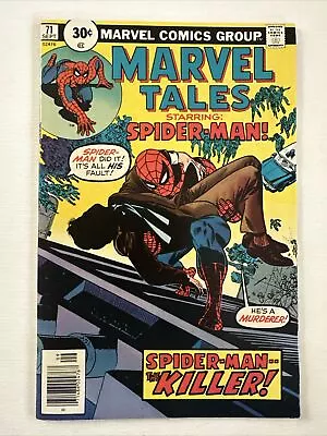 Buy Marvel Tales#71 (vf 8.0) 1976 Spider-man Bronze Age Comics • 6.75£