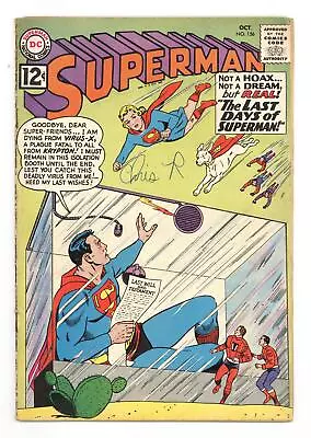 Buy Superman #156 GD+ 2.5 1962 • 12.86£