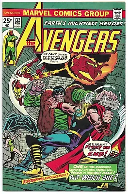 Buy Avengers #132 Fn+ 6.5 Thor Vs. Frankenstein! Who Dies? Bronze Age Marvel! • 19.78£