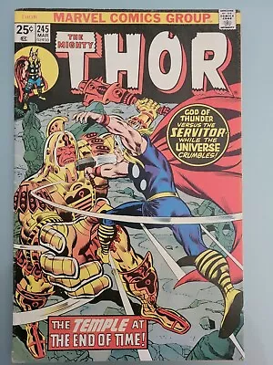 Buy Thor #246 (1975) Marvel Comics 1st Appearance He Who Remains! Loki Series! • 11.98£