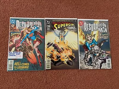 Buy DC Comics - Resurrection Man + Supergirl - Avenging Angels Full Set (Signed) • 4£