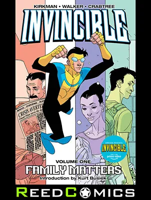 Buy INVINCIBLE VOLUME 1 FAMILY MATTERS GRAPHIC NOVEL Paperback Collects Issues #1-4 • 8.99£