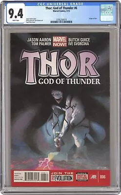 Buy Thor God Of Thunder #6 CGC 9.4 2013 3785258019 1st App. Knull • 218.44£