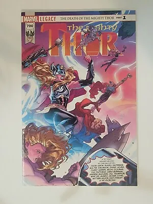 Buy Thor #700 Marvel Comics Legacy 2017 Death Of Mighty Jane Foster Wraparound Cover • 4.49£
