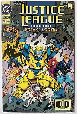 Buy Justice League America #80 • KEY 1st Appearance Of The Peacekeepers! (DC 1993) • 2.38£