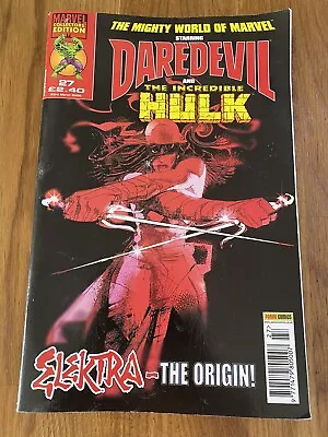 Buy The Mighty World Of Marvel - Daredevil/hulk - #27 - 2005 • 3.25£