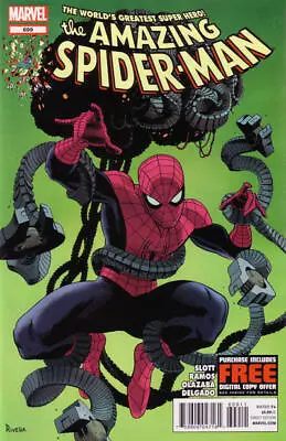 Buy AMAZING SPIDER-MAN #699 F/VF, Direct, Marvel Comics 2013 Stock Image • 6.32£