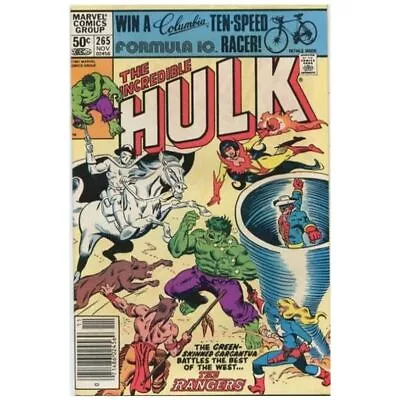 Buy Incredible Hulk (1968 Series) #265 Newsstand In F + Condition. Marvel Comics [w! • 4.64£
