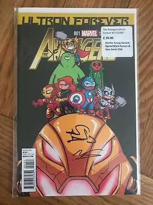 Buy The Avengers Ultron Forever #1 Skottie Young Variant, Signed COA • 30£