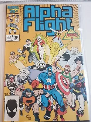 Buy Alpha Flight #39 Marvel Comics Oct 1986 John Byrne Rare Vf+ • 2.99£