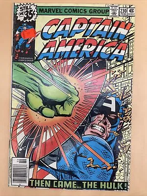 Buy America Captain #230 Hulk Marvel 1979 CGC 230 AMERICA HULK Cover CAPTAIN Iconic • 49.99£