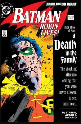 Buy DC Comics Batman #428 Batman Robin Death In The Family Facsimile NM PRE ORDER • 8.70£