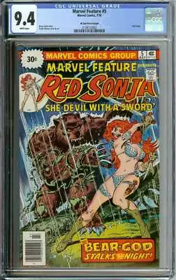 Buy MARVEL FEATURE #5 CGC 9.4 WHITE PAGES 30c PRICE VARIANT • 208.13£