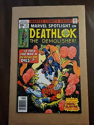 Buy Marvel Spotlight #33 NM- 1st Appearance Of Devil-Slayer W/ Deathlok Marvel 1977 • 27.66£