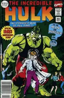 Buy The Incredible Hulk #393 Newsstand Green Foil Cover (1968-1999) Marvel Comics • 6.72£