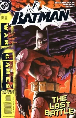 Buy BATMAN #633 F/VF, Direct DC Comics 2004 Stock Image • 2.37£