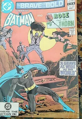 Buy The Brave And Bold, Batman & Rose & The Thorn Comic #188 • 26£