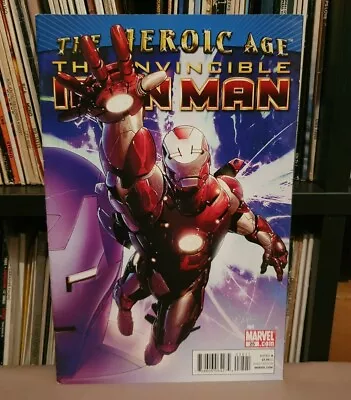 Buy IRON MAN The Invincible #25 The Heroic Age - USA 2010 - MARVEL BAGGED & BOARDED • 1.99£