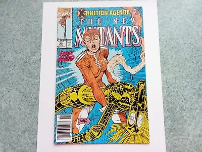 Buy The New Mutants #95 - X-tinction Agenda Part 2 - Death Of Warlock - 1990 Comic • 6.50£
