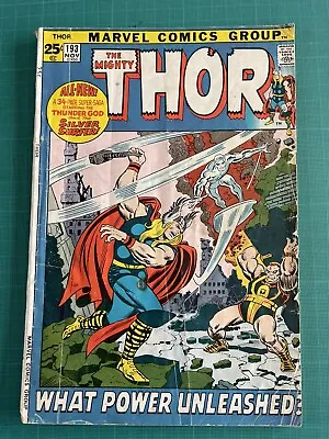 Buy Mighty Thor 193 (1971) Ft Silver Surfer FN • 10£