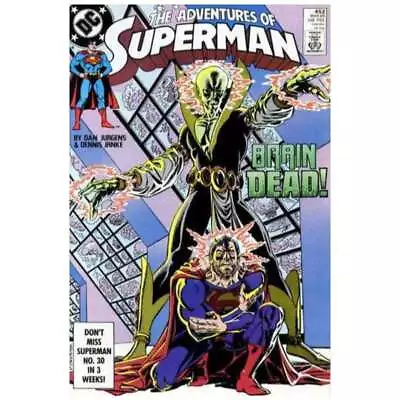 Buy Adventures Of Superman (1987 Series) #452 In NM Minus Condition. DC Comics [q: • 3.93£