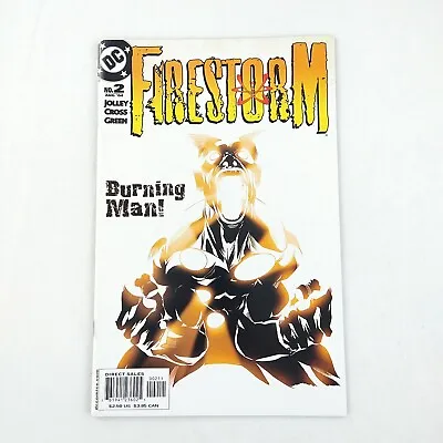 Buy Firestorm #2 NM- Burning Man Jolley Cross Green (2004 DC Comics) • 3.19£