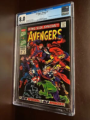 Buy Avengers Annual #2 (1968) / CGC 8.0 / 1st Appearance Of The Scarlet Centurion • 159.10£