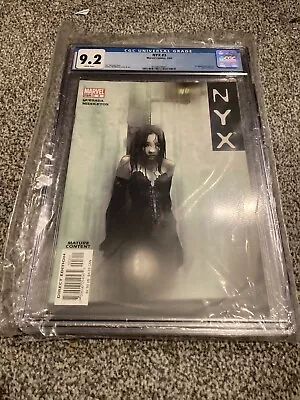 Buy Nyx 3 CGC 9.2 1st Full App & Cover X-23  Laura Kinney Female Wolverine • 449.99£