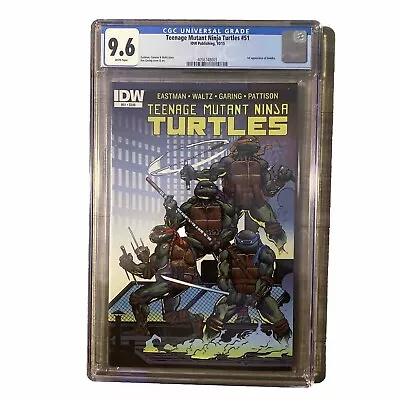 Buy Teenage Mutant Ninja Turtles #51 1st App Jennika IDW Comics 2015 CGC 9.6 • 84.44£