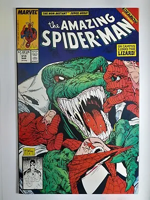 Buy 1989 Amazing Spiderman 313 NM.Lizard App.Todd McFarlane Cover.D.Micheline Story • 25.60£