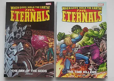 Buy THE ETERNALS  Volume 1 & 2 ( JACK KIRBY ) Reprints 1 - 18 Of Original Series • 22.99£