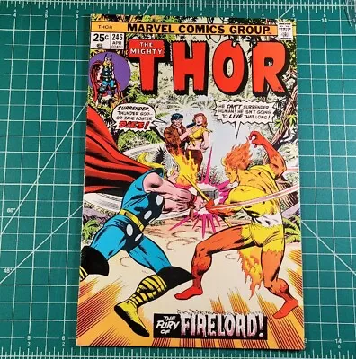 Buy Thor #246 (1976) Battle Vs Firelord W/ Doctor Strange Marvel Comics • 36.15£