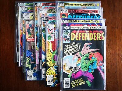 Buy THE DEFENDERS #78,79,80,81,82,83,84,85,86,88, 89,90 Marvel Comics 1979 • 50£
