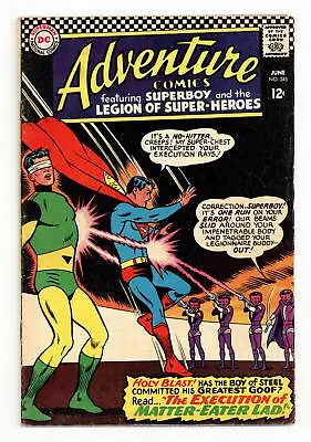 Buy Adventure Comics #345 FN- 5.5 1966 • 17.39£
