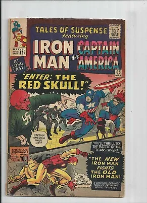 Buy Tales Of Suspense #65 ENTER THE RED SKULL  VERY GOOD+ COND • 55.97£