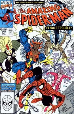 Buy AMAZING SPIDER-MAN #340 (Spider-Man) NM | KEY! 1st APP FEMME FATALES! • 4.79£