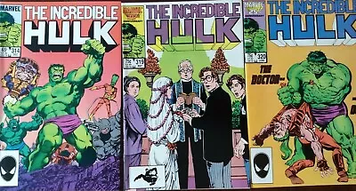 Buy The Incredible Hulk #314 #319 #320 Marvel 1986 Comic Books • 7.90£