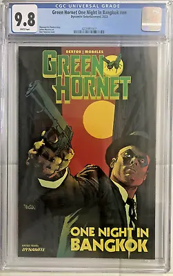 Buy Green Hornet One Night In Bangkok #1 CGC 9.8 Dynamite 2023 Dan Panosian Cover • 36.11£