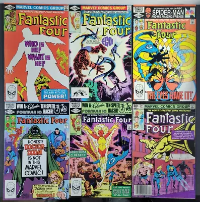 Buy (6) Fantastic Four #234 235 237 238 239 241 (Marvel 1981) Lot Run John Byrne • 18.14£