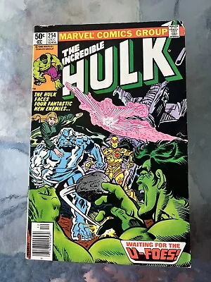 Buy Incredible Hulk #254 | Marvel 1980 | 1st U-Foes | VF- • 15.99£