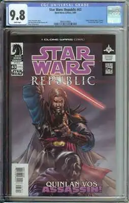 Buy Star Wars: Republic #63 CGC 9.8 1st App Darth Andeddu • 69.57£
