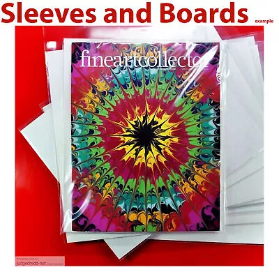Buy Magazine, Comic & Book Bags Sleeves And Boards For Postal Envelopes X 10 Size2 . • 12.99£