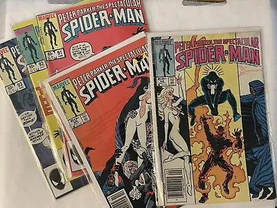 Buy Spectacular Spider Man #91 To #95 (5 Consecutive Comics Set - MARVEL 1984) NM/MT • 39.98£