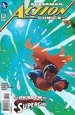 Buy Action Comics (2nd Series) #51 VF; DC | New 52 Superman Search For Supergirl - W • 1.97£