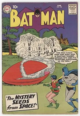 Buy Batman 124 DC 1959 VG Curt Swan Robin Signalman Alien Seed • 89.20£