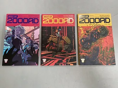 Buy The Best Of 2000AD Graphic Novels Bundle Vol 1 2 And 3 • 15£