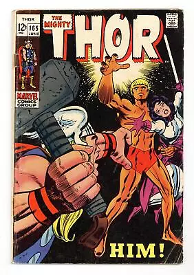 Buy Thor #165 GD/VG 3.0 1969 1st Full App. Adam Warlock • 87.95£