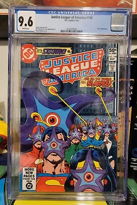 Buy Justice League Of America 190 CGC 9.6 Starro White Pages 1981 Conway • 120.64£