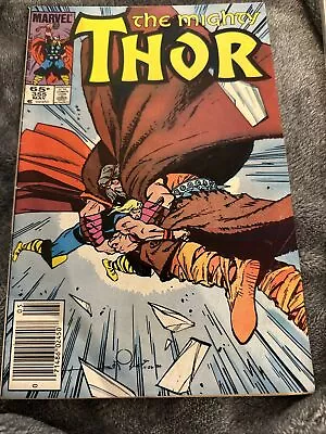 Buy The Mighty Thor #355 NEWSSTAND (1985) KEY Buri Appears Tiwaz Simonson • 5.52£