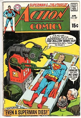 Buy Action Comics #387 With Superman & The Legion Of Super-Heroes, G-VG Condition • 4.83£
